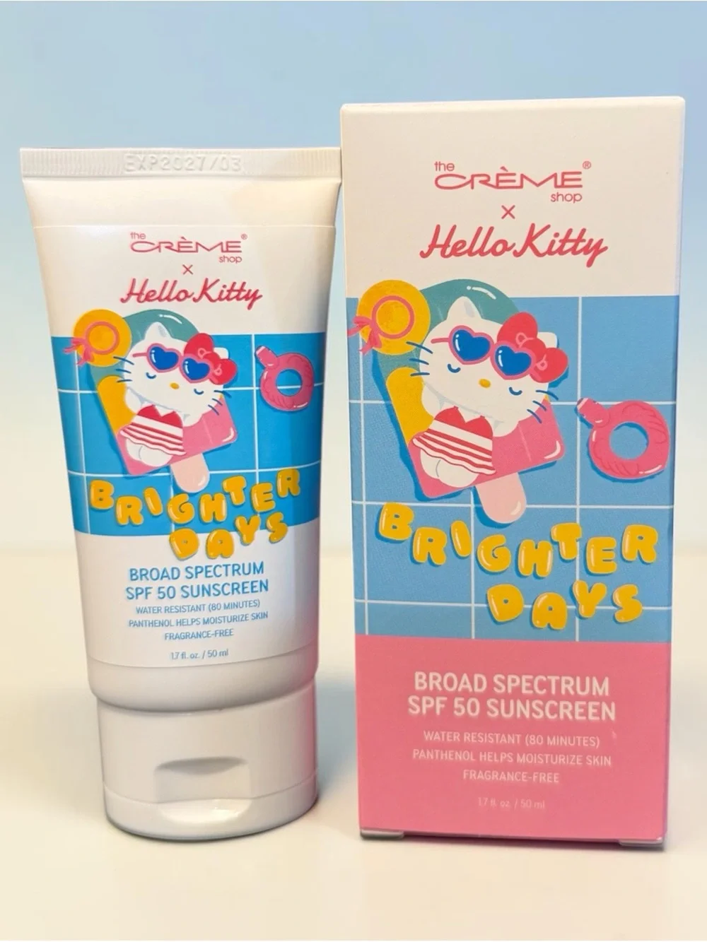 The Crème Shop x Hello Kitty Brighter Days SPF 50 Sunscreen